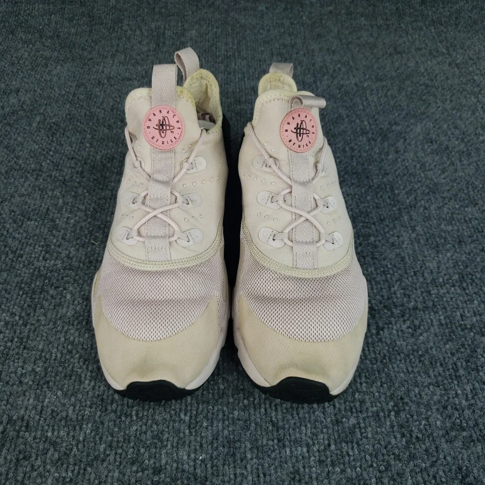 Nike Huarache Run Drift GS Girls Shoe‎ Size 6.5Y Pink Black Sneakers 943344-602